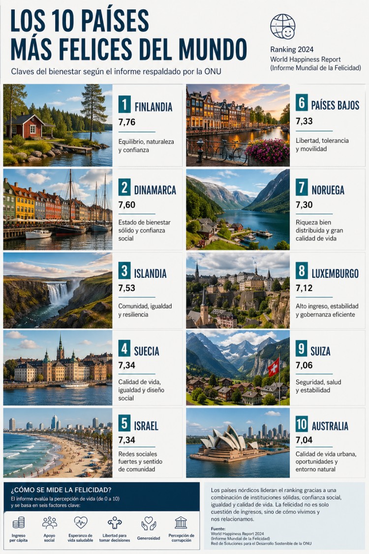 Por qu&eacute; Finlandia es el pa&iacute;s m&aacute;s feliz del mundo: datos, cultura y modelo social