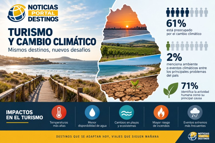 Cambio clim&aacute;tico en Uruguay: qu&eacute; revela la encuesta 2026