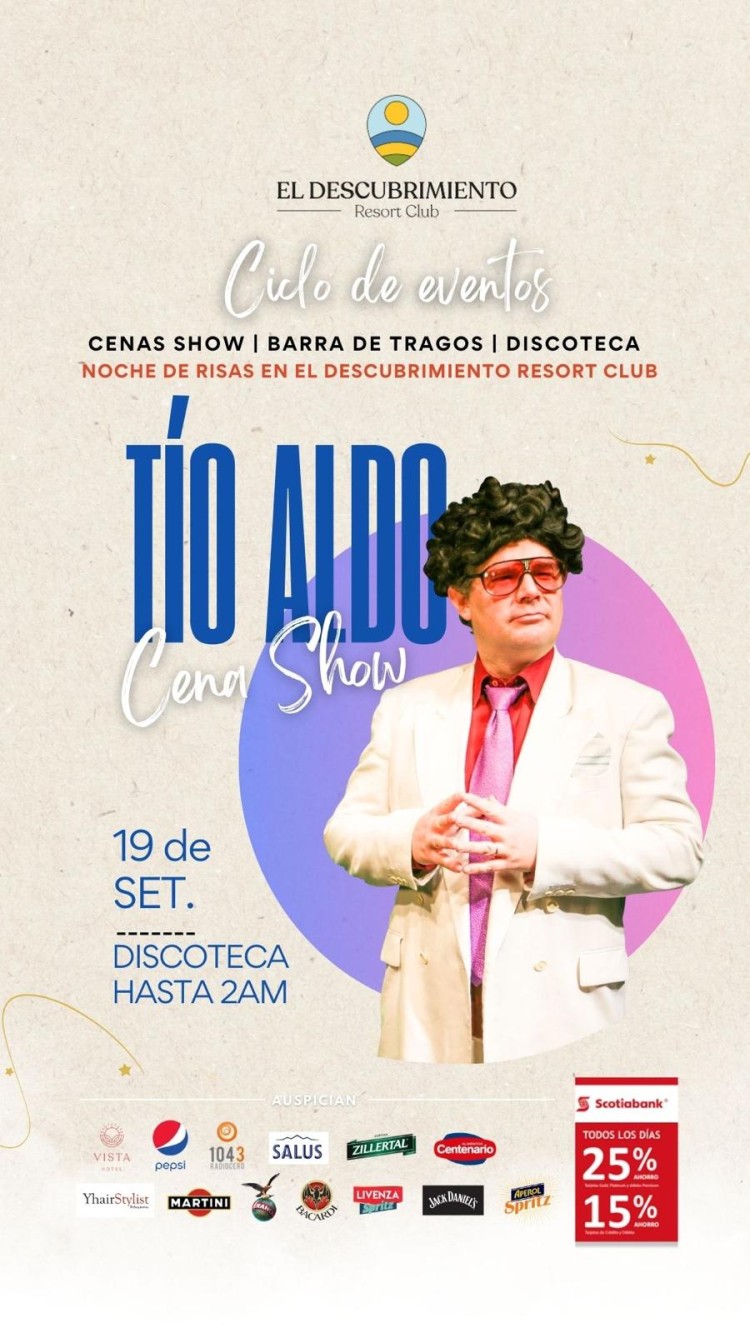 El Tío Aldo aterriza en Guazú-Virá con un show inolvidable