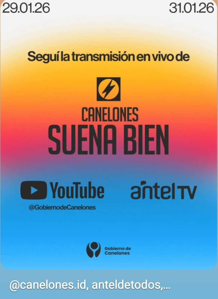 La Vela Puerca vibra con Canelones Suena Bien y transmisi&oacute;n en vivo para todo el pa&iacute;s
