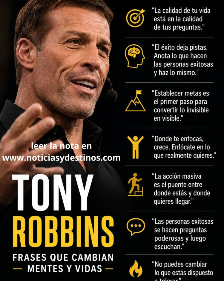 Tony Robbins: 7 lecciones de ventas que siguen funcionando 30 a&ntilde;os despu&eacute;s