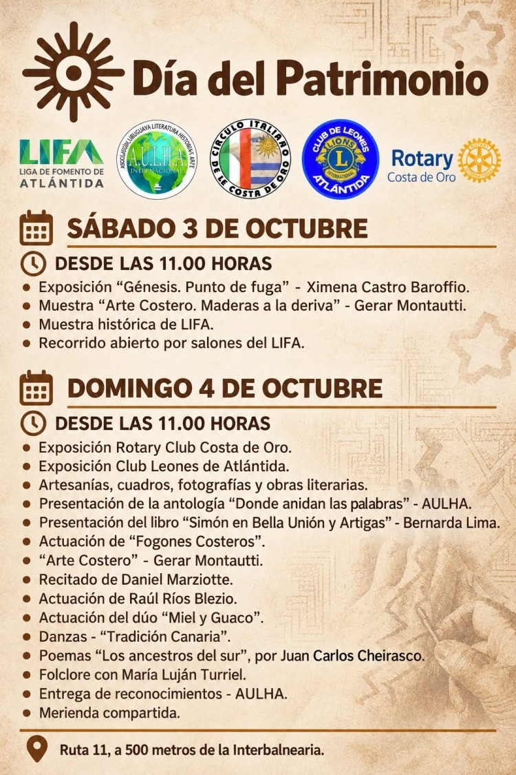 LIFA abre sus puertas por el D&iacute;a del Patrimonio en Atl&aacute;ntida