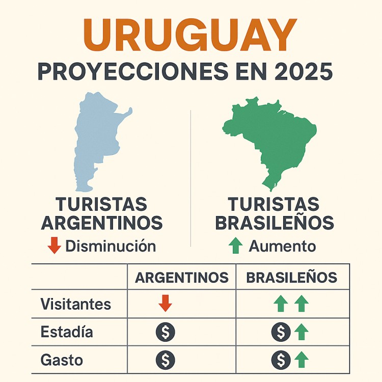 Uruguay 2025: proyecciones tur&iacute;sticas, cifras clave y estrategias para la temporada