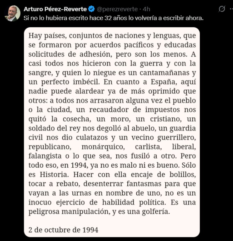 Cada vez m&aacute;s personas cuestionan c&oacute;mo se cuenta la historia