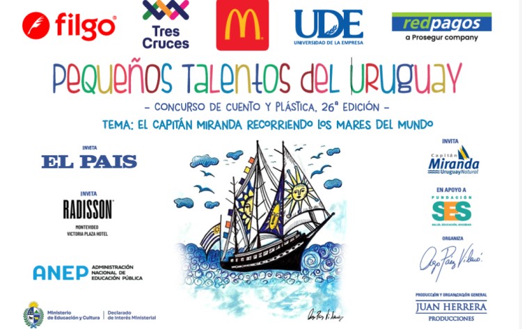 Peque&ntilde;os Talentos del Uruguay 2026 bases para concursar