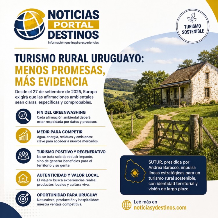 Turismo rural: la nueva exigencia europea abre oportunidades para Uruguay