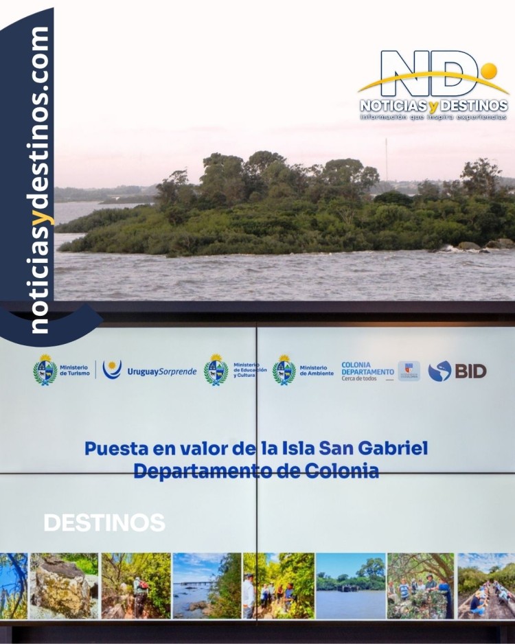 Isla San Gabriel: turismo sostenible en Colonia