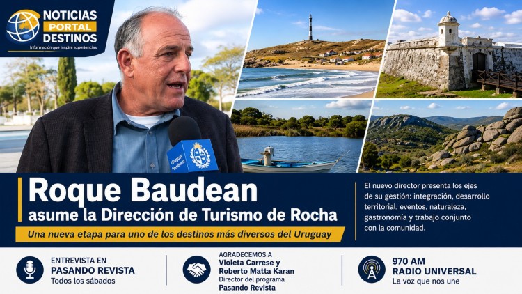 Roque Baudean asume la Direcci&oacute;n de Turismo de Rocha y proyecta una gesti&oacute;n participativa