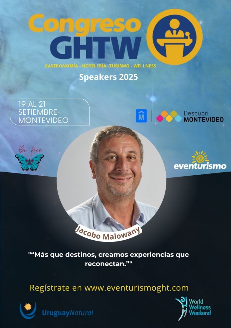 Montevideo será sede del Congreso GHTW 2025: el turismo se transforma con el bienestar como faro